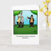 Spaß-Grußkarte für lustige Ermutigung Karte (Gelbe Blume)