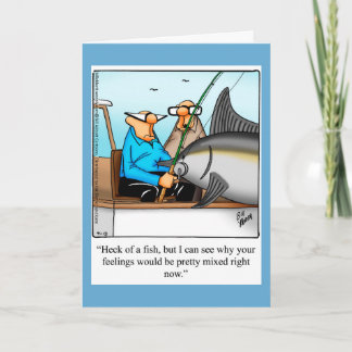 Spaß-Grußkarte für lustige Ermutigung Karte