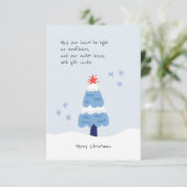 Spaß Grußkarte für Weihnachten Weihnachten Weihnac Karte (Stehend Vorderseite)