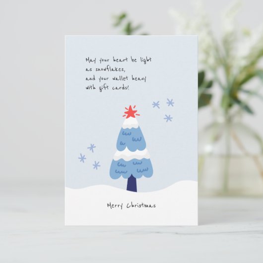 Spaß Grußkarte für Weihnachten Weihnachten Weihnac Karte (Stehend Vorderseite)