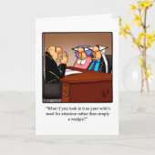 Spaß-Grußkarte Karte (Gelbe Blume)