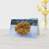 Spaß Grußkarte! Karte (Gelbe Blume)