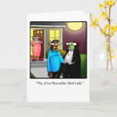 Spaß-Grußkarte Karte (Gelbe Blume)