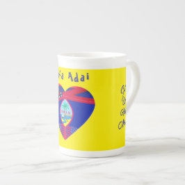 Spaß Guam Coffee Time Porzellantasse