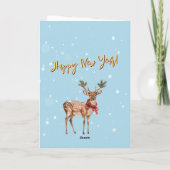 Spaß Gut gekleideter Wasserfarbenregenbaum Karte (Rückseite)