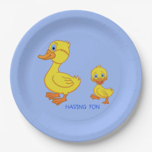 Spaß haben pappteller