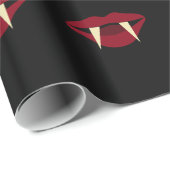 Spaß Halloween der Vampirs-Reißzahn-2, das Geschenkpapier (Rolleneckpunkt)