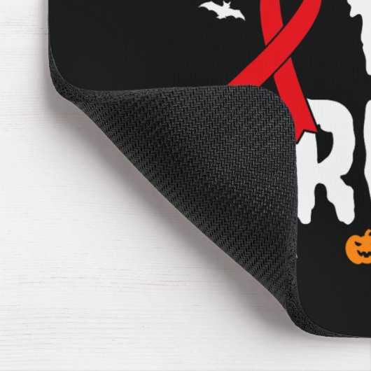 Spaß Halloween Geschenk Say Boo an Drogen Bewussts Mousepad (Ecke)