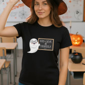 Spaß Halloween Ghost BOO-LIEVE in Ihrem eigenen Le T-Shirt