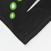 Spaß Halloween Ghost Design Weed Smokers Fleecedecke (Ecke)