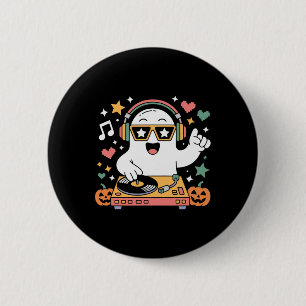 Spaß Halloween Ghost DJ mit Turntable Music Kosten Button