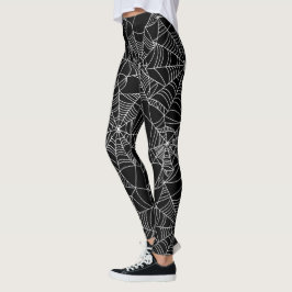 Spaß-Halloween-Spinnennetz-Muster-Leggings Leggings