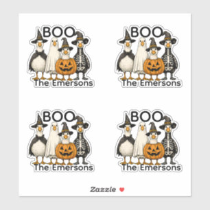 Spaß Halloween Spooky Aufkleber