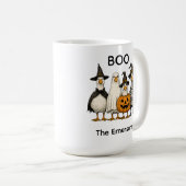 Spaß Halloween Spooky Kaffeetasse (VorderseiteRechts)