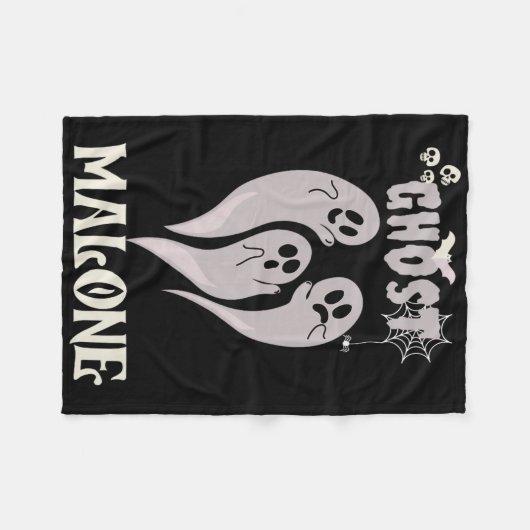 Spaß Halloween Spooky Saison Herbst Saison Niedlic Fleecedecke (Vorderseite (Horizontal))