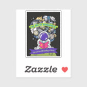 Spaß hat keine Admosphäre Aufkleber (Blatt)