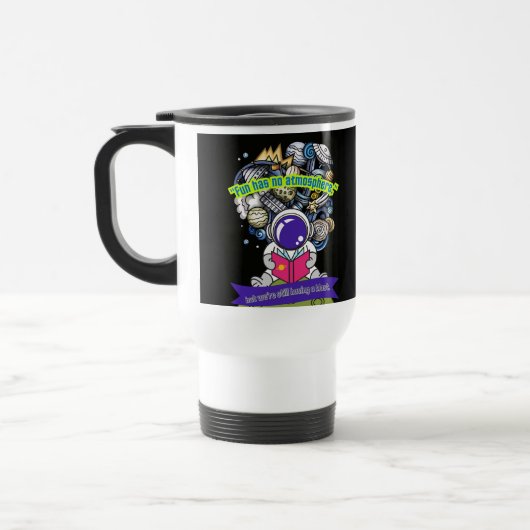 Spaß hat keine Admosphäre Reisebecher (Links)