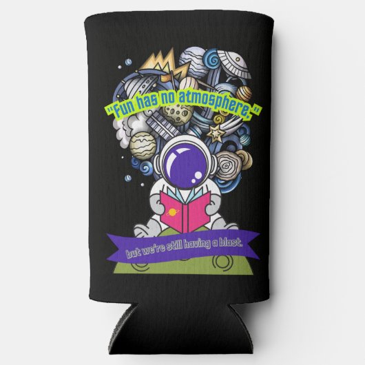 Spaß hat keine Admosphäre Selters Dosenkühler (Vorderseite)