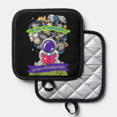 Spaß hat keine Admosphäre Topflappen (Vorderseite/Rückseite)