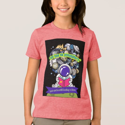 Spaß hat keine Admosphäre Tri-Blend Shirt (Vorderseite)