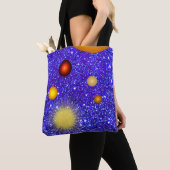 Spaß hat Planeten-funkelnd Glittery Geeky Tasche (Von Nahem)