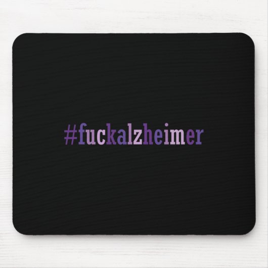 Spaß-Heimerheimer-Support-Problembewusstsein Mousepad (Vorne)