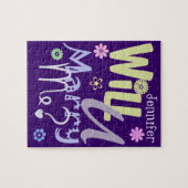 Spaß-Heirat-Antrag-Puzzlespiel Puzzle (Horizontal)