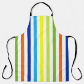 Spaß hell und kühl - Moderne Streifen Schürze (Vorderseite)