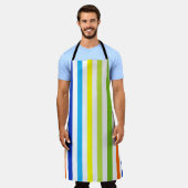 Spaß hell und kühl - Moderne Streifen Schürze (Getragen)