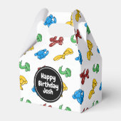 Spaß, helle Ballontiere gestalten Geschenkschachtel (Rückseite)