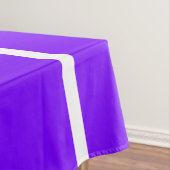 Spaß Helle Lila Nordic White Snowflake Streifen Tischdecke (Beispiel)