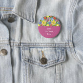 Spaß-heller mit Blumenknopf Button (Beispiel)