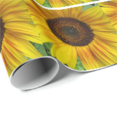 Spaß-helles Sonnenblume-Packpapier Geschenkpapier (Rolleneckpunkt)