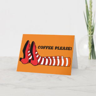 Spaß/Hexenleder, Halloween-Weihnachtskarte Feiertagskarte