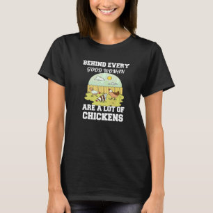 Spaß hinter jeder guten Frau ist ein Haufen Kick T-Shirt