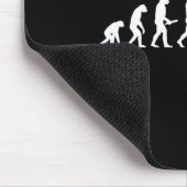 Spaß Hockey-Evolution für Hockeyspieler Mousepad (Ecke)