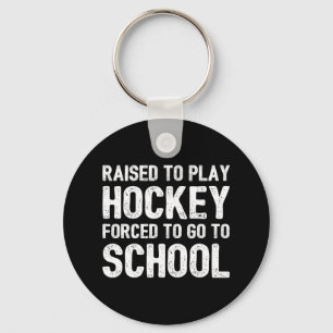 Spaß Hockey für Kinder Eishockey Lover Coach Schlüsselanhänger