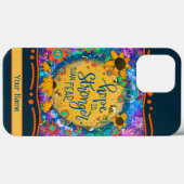 Spaß, Hoffnung Personalisierter als Angst Zitat Case-Mate iPhone Hülle (Rückseite (Horizontal))