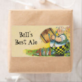 Spaß Homebrewing Flasche beschriftet (Insitu)