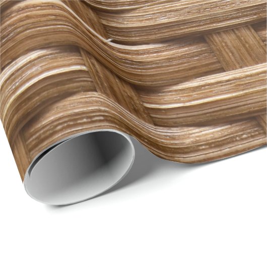 Spaß-horizontales Weidenkorbgeflecht Geschenkpapier (Rolleneckpunkt)