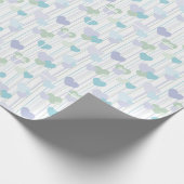 Spaß hört auf Weiß Geschenkpapier (Ecke)