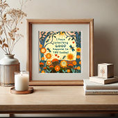 Spaß Hübsch etwas Gutes Zitat Inspirivity Poster