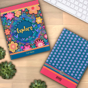 Spaß Hübsche Blumenerkundung fröhliche Inspiritivi Planer