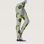 SPASS-HUMMEL-BIENEN-LEGGINGS HELLGRÜN LEGGINGS (Rechts)