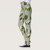 SPASS-HUMMEL-BIENEN-LEGGINGS HELLGRÜN LEGGINGS (Links)