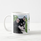 Spaß Hund Vater dachte, Blase Custom Foto Kaffeetasse (Links)