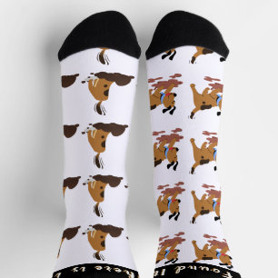 Spaß Hund, wo es gefunden wird Socken