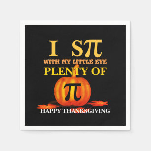 Spaß I SPY PUMPKIN PIE Erntedank Serviette