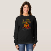 Spaß I SPY PUMPKIN PIE Erntedank Sweatshirt (Vorne ganz)