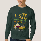 Spaß I SPY VIELE PIE Happy Pi Day Sweatshirt (Vorderseite)